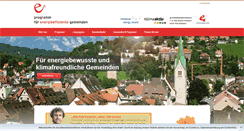 Desktop Screenshot of e5-gemeinden.at